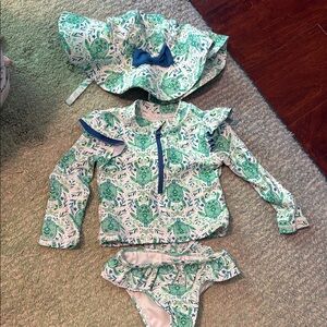 Tommy Bahama 3 Piece Bathing Suit 18 months